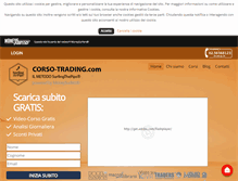Tablet Screenshot of corso-trading.com